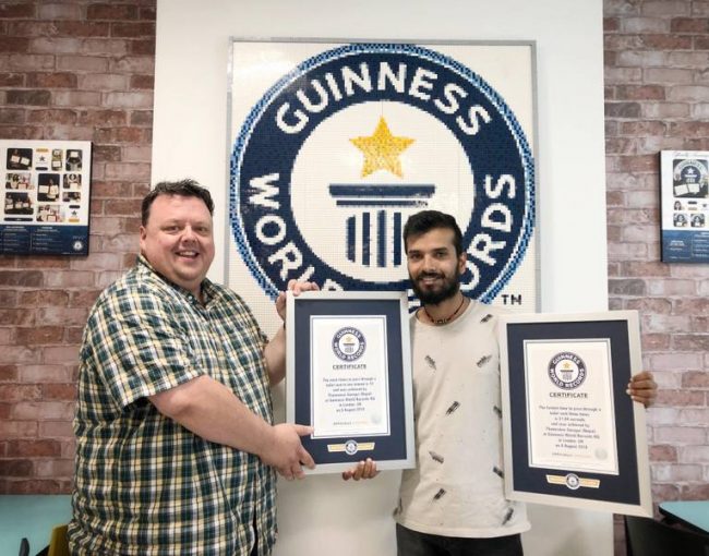 Thaneswar Guragai, 19 World Guinness Book  Records Holder