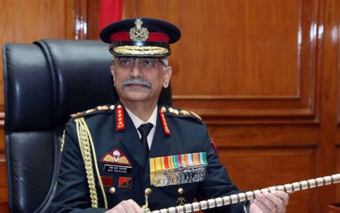 Indian Army chief Visiting Nepal, Nepalese Demanding Not To Give Honorary Rank of General of Nepalese army
