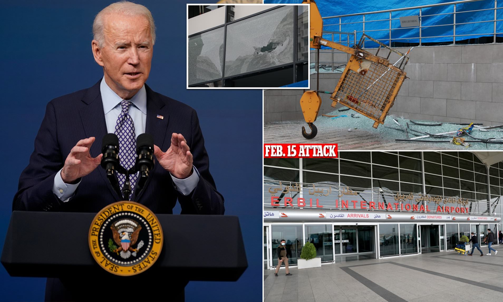 Biden approves US airstrike on Iran-backed militias in Syria