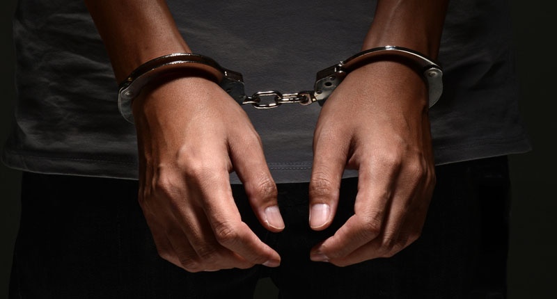 One arrested with home-made gun