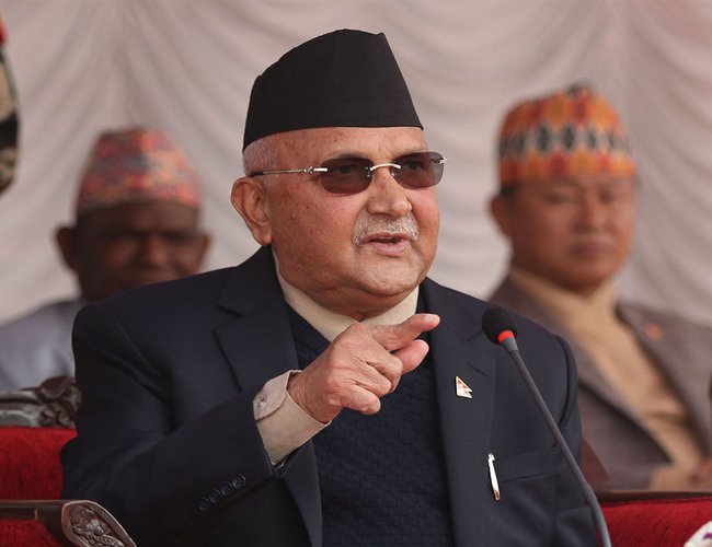 PM Oli flying to his home district Jhapa today