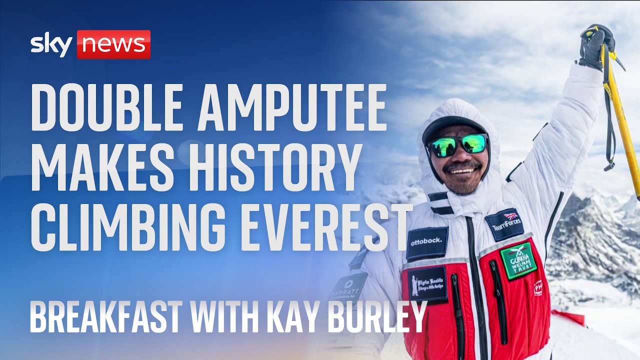 Hari Bahadur Budha Magar, First double amputee scales Mount Everest  (VIDEO)