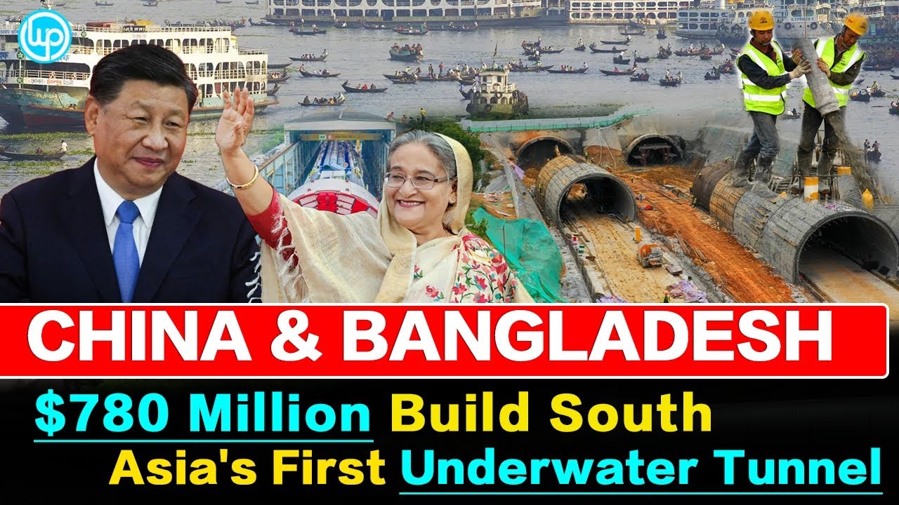 Bangladesh enters new era of transportation. China built 1st underwater tunnel of SAARC in Bangladesh.
