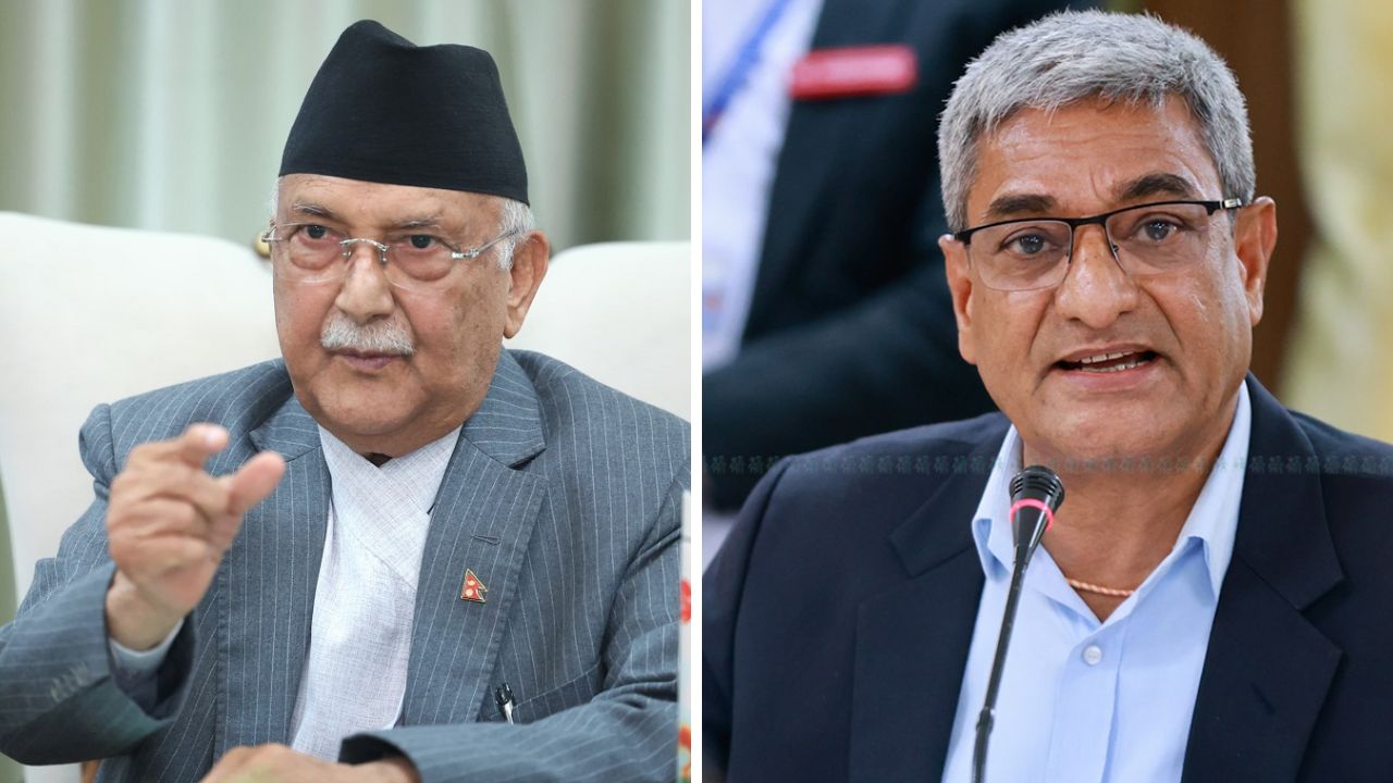 Ramesh Lekhak arrested, police team reaches Oli’s residence with arrest warrant